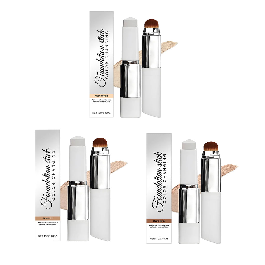 2-in-1 Color-Changing Foundation & Concealer Stick | Full Coverage Foundation Concealer Stick Oasis Select