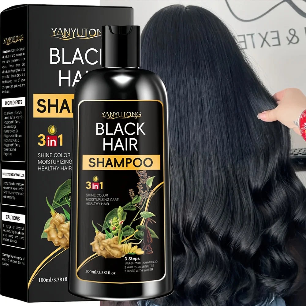 3 in 1 Turmeric Color-Treated Shampoo, Nourishing Color-Treated Shampoo Gentle Formula, Plant-Based, Light Beige Oasis Select
