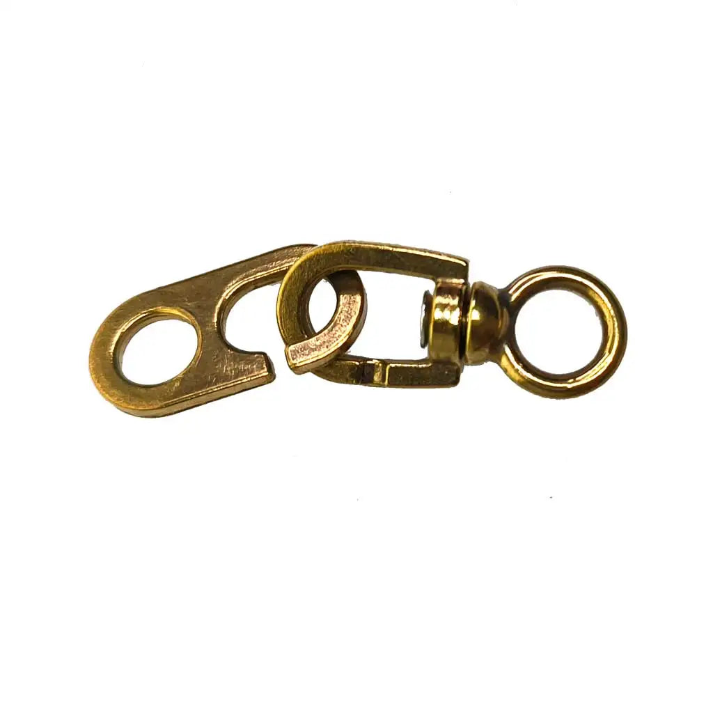 1/2pc Brass Metal Flag Swivel Snap Hook flag pole Attachment For Yachting Boat Sailing Oasis Select