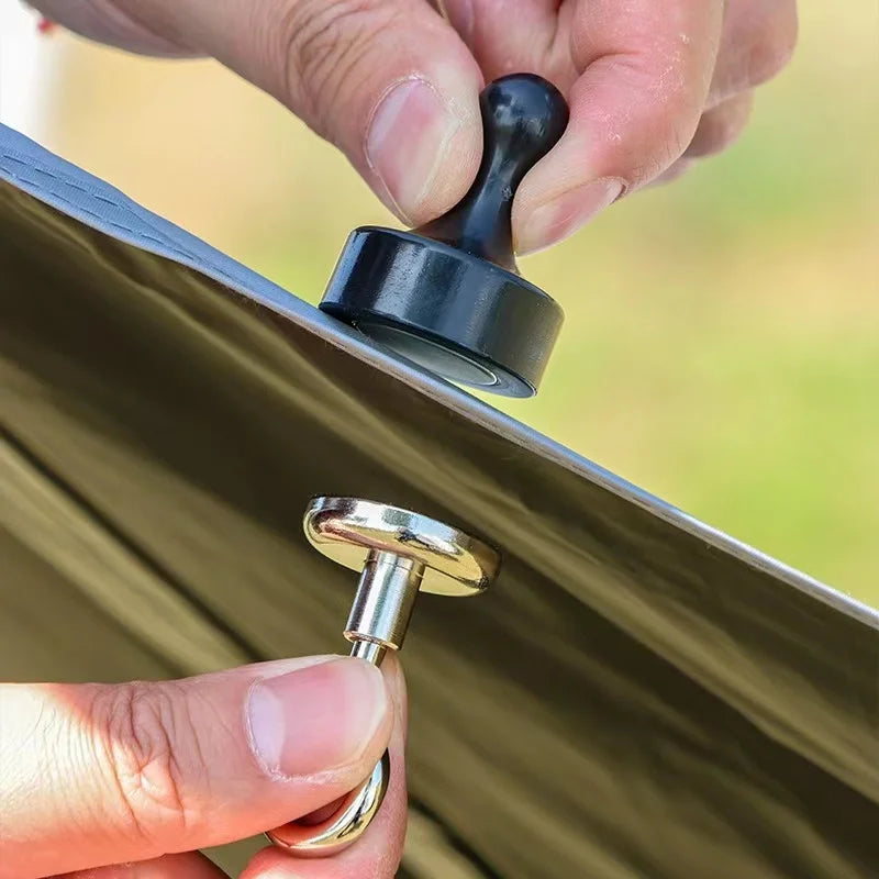 Magnetic Carabiner Hook for Camping Tent & Canopy | D-Ring