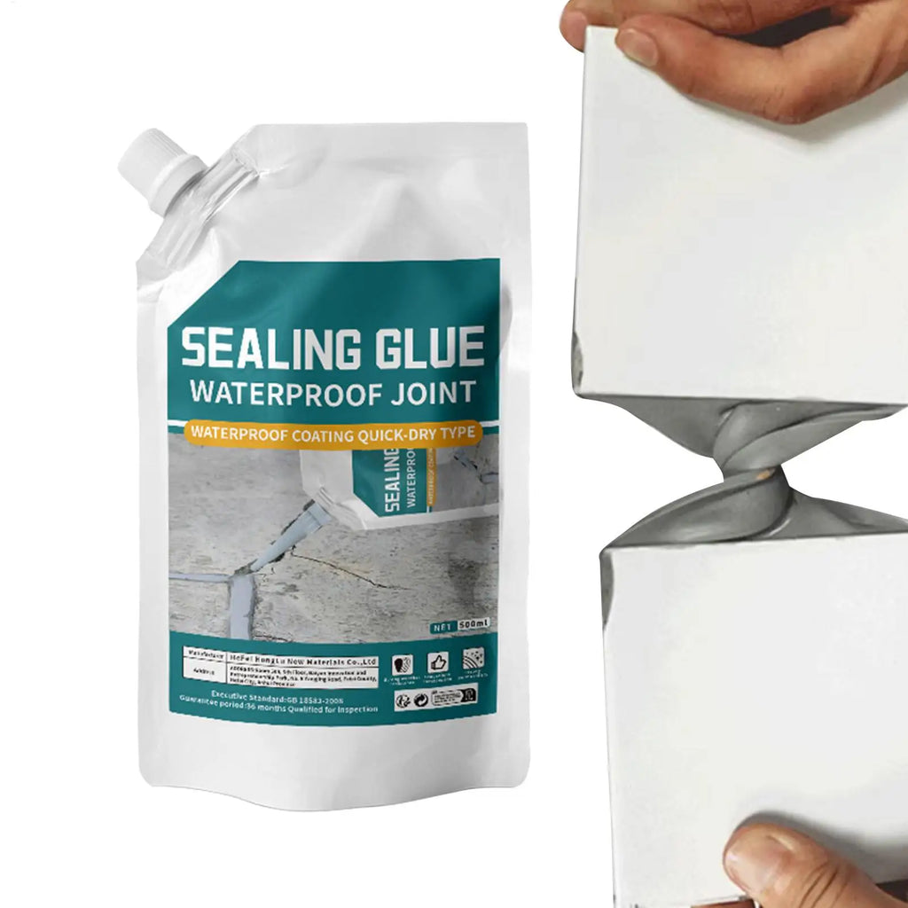 Concrete Crack Repair 500ml Concrete Slab Repair Quick-Drying Strong Adhesive Leak Preventer for Kitchen Bathroom Garage Oasis Select