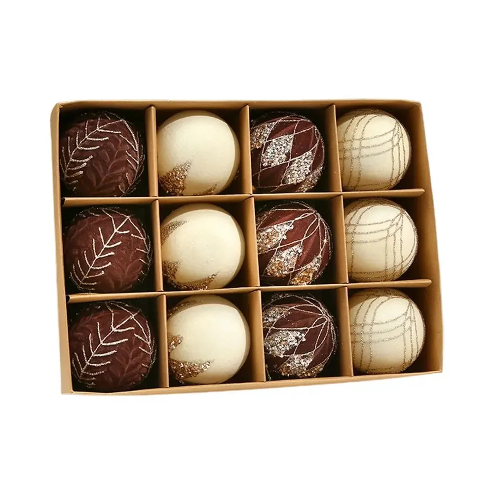 Holiday Decoration Velvet Christmas Ornaments Cozy Atmosphere Ornaments Quality Holiday Ornaments Soft Flocked Texture Oasis Select