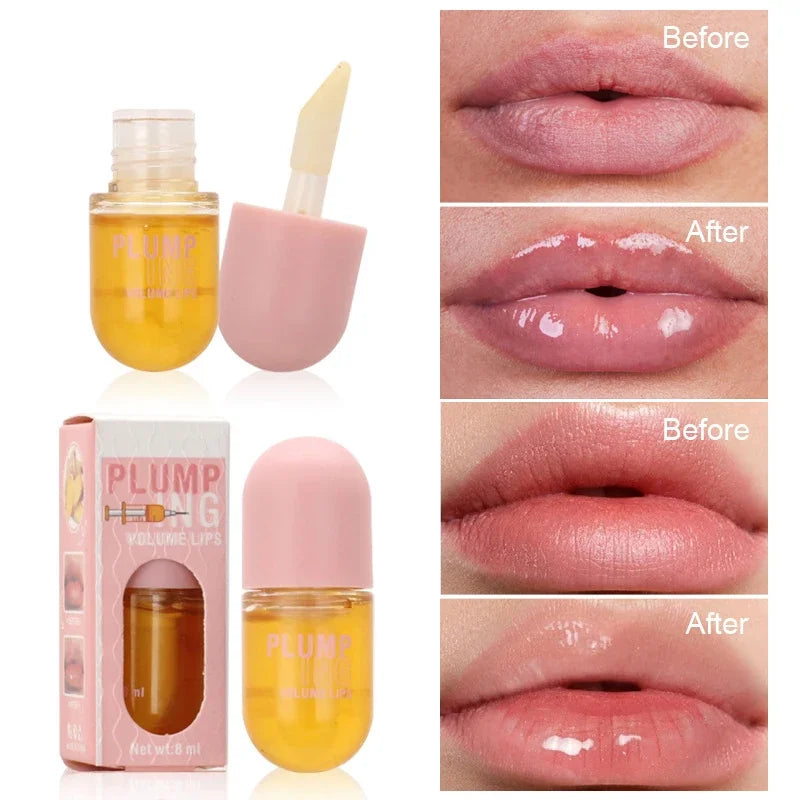 Eelhoe Lip Plumper Oil & Collagen Serum – Volumising Lip Gloss Lip Plumper Serum Oasis Select