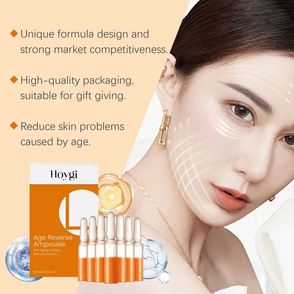 Hoygi Astaxanthin Ampoule Face Serum – Anti-Aging & Brightening Face Serum Ampoule Oasis Select
