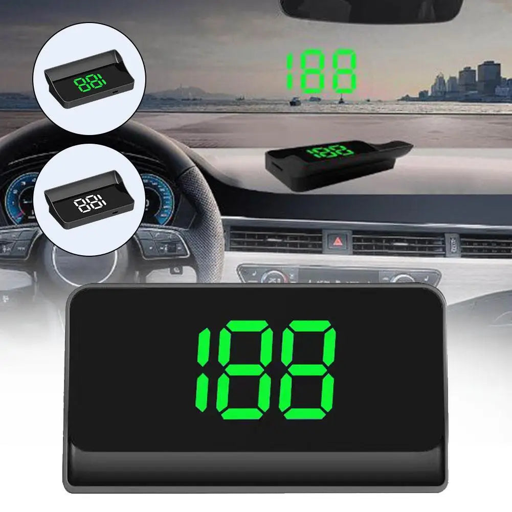 GPS HUD Windshield Speedometer – Digital Head-Up Display KMH GPS HUD Speedometer Oasis Select