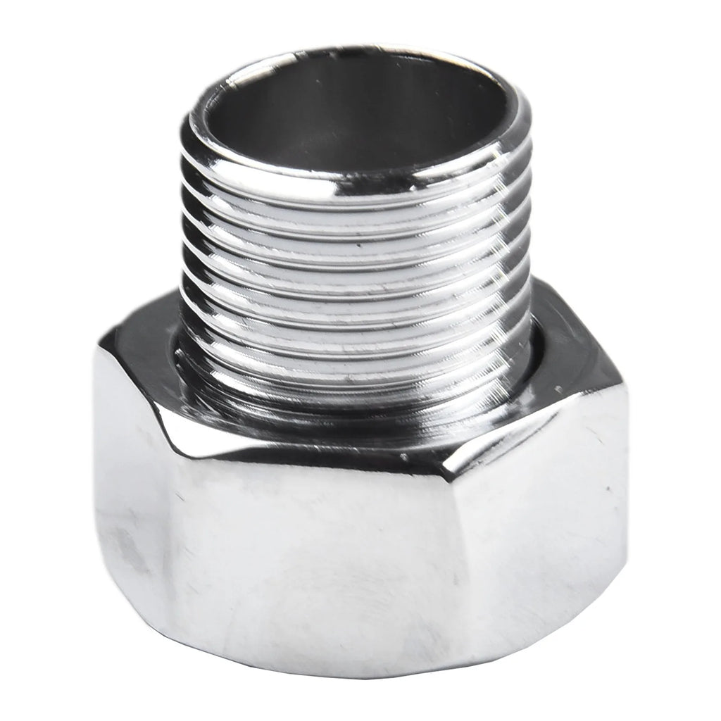3/4" 1/2" Female To Male Thread 304 Stainless Steel Pipe Connector Union Radiator Valve Tail Bathroom Shower Accessories Oasis Select