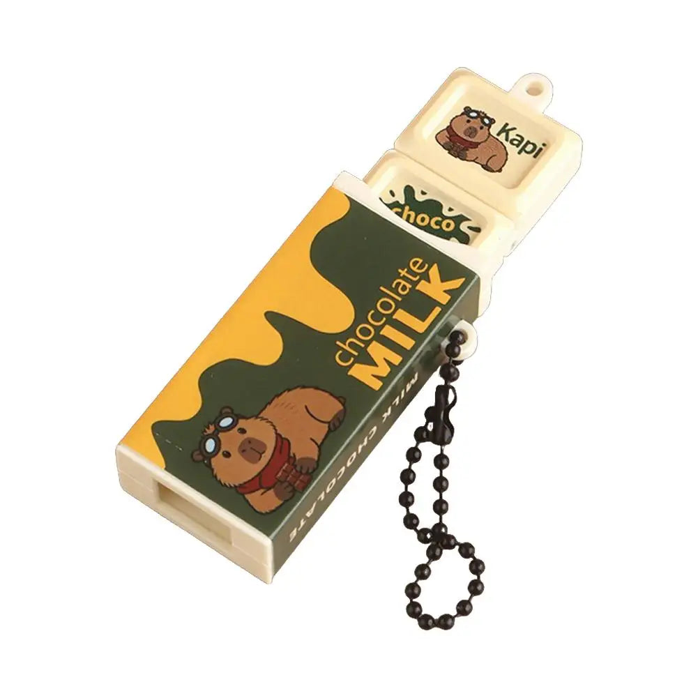 Chocolate Fidget Toy Keychain – Stress Relief Sensory Snap Toy