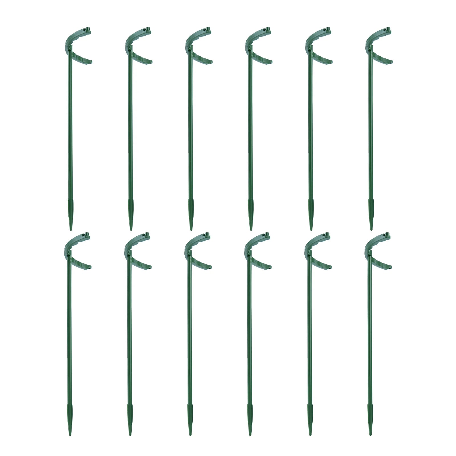 6Pcs Plant Support Stakes Half Round Plant Support Protective Garden Flower Support Indoor Plant Stake Garden Supplies Oasis Select 25cm United States