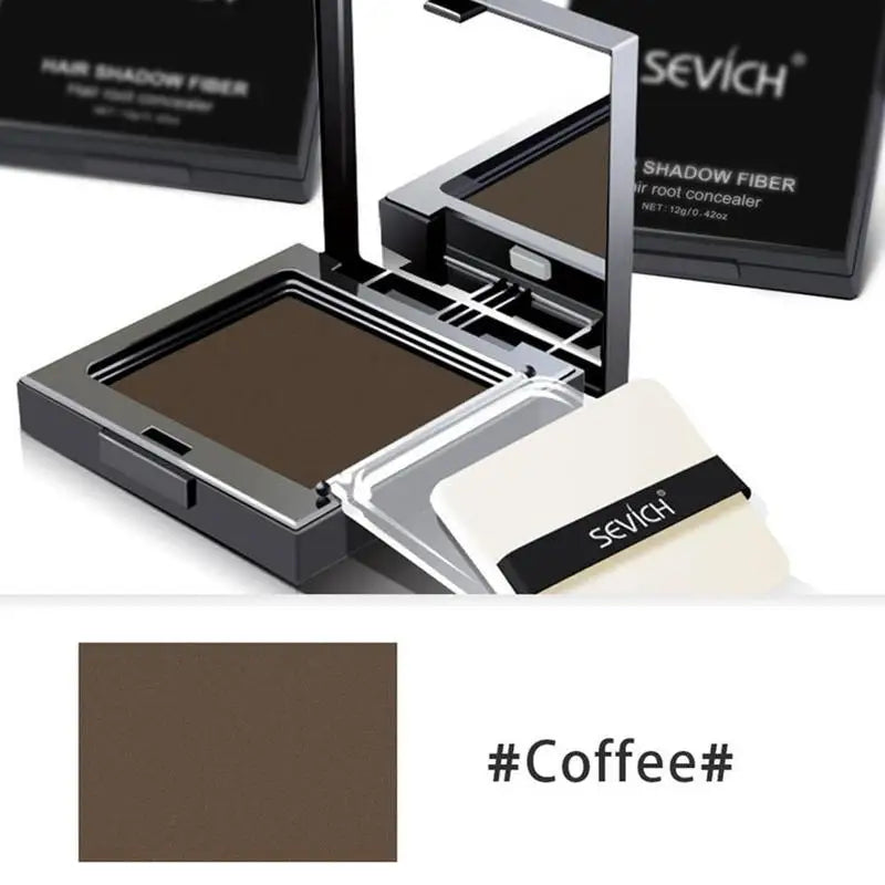 Eelhoe Hair Shadow Powder – Instant Hairline & Root Cover-Up Hair Concealer Powder Oasis Select 01 coffee