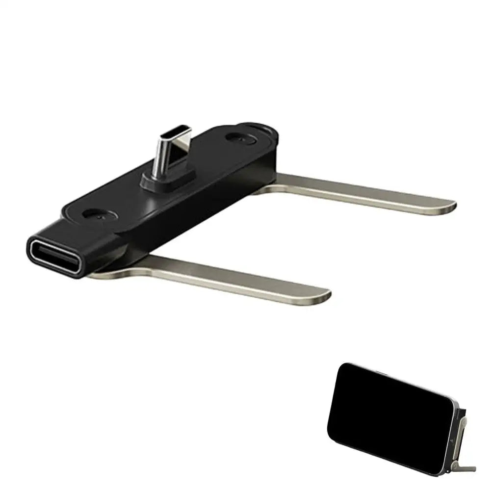240W USB-C Fast Charging Cable with Phone Stand – 1.5m