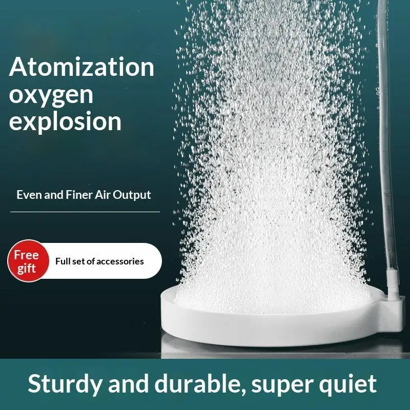 4 Inch Disc Bubble Diffuser Aquarium Air Stone Efficient Oxygen Aerator for Commercial Aquaculture Fish Ponds Oasis Select