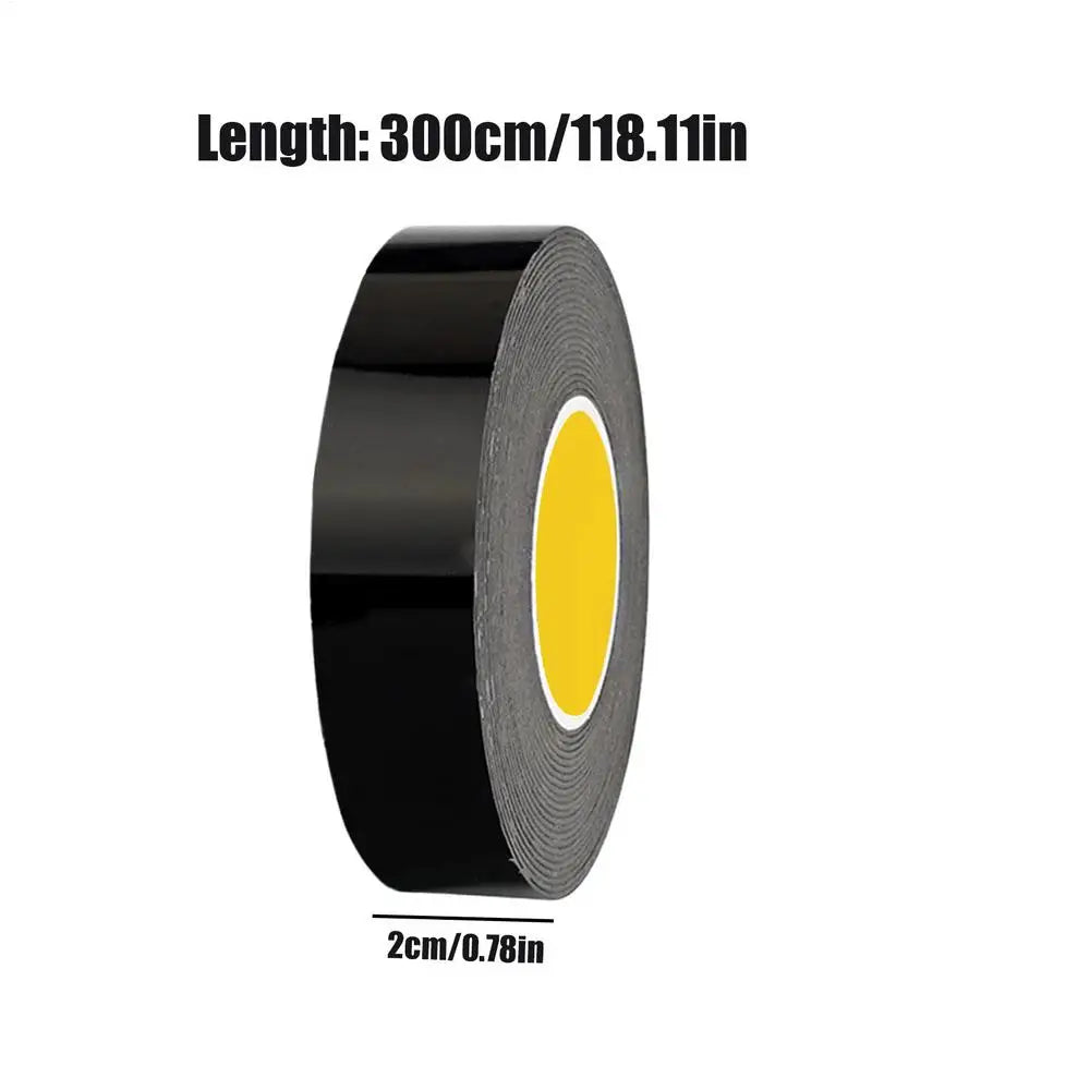 Double Sided Mounting Tape High-Temperature-Resistant Patch Car Dashboard Adhesive for Emblem Moldings Badges Temporary Parking Oasis Select 20mm