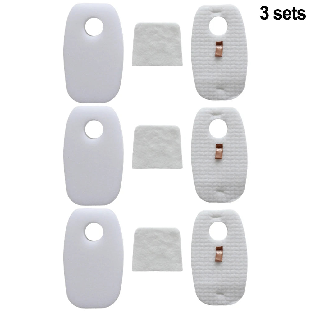 Vacuum Parts 3 Sets Foam Filter Replace Part UV380 HV380W HV381 HV381C HV384Q Household Supplies Cleaning Tool Oasis Select Old Style