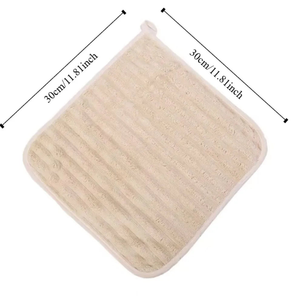 6-Pack Coral Fleece Hand Towels – Quick Dry & Absorbent