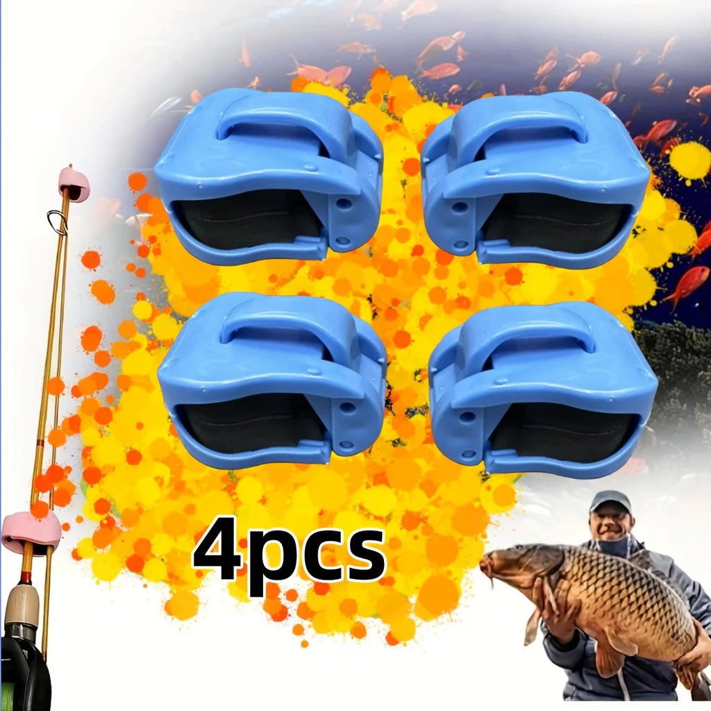 4-piece heavy-duty anti slip fishing rod bracket,space saving-perfect gift for anglers on Halloween/Christmas, easy installation Oasis Select 4pcs
