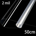 50cm Wide 2 Mils Safety Window Film Transparent Safety Glass Protective Film Self-Adhesive ShatterProof And Explosion-Proof. Oasis Select fangbaomo 50cmX3m
