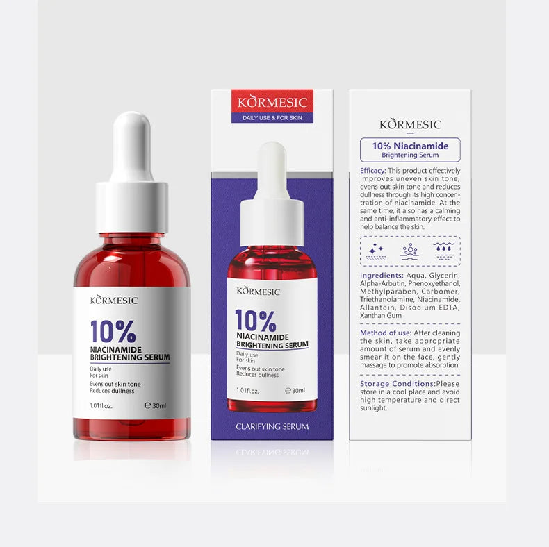 AHA Niacinamide Brightening Serum – Ceramide & Hexapeptide