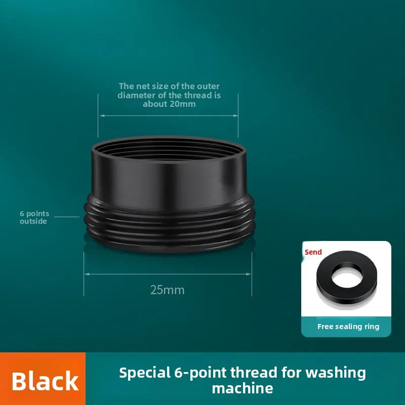 3/4" 1/2''Thread Connector Faucet Hose Tap Water Adapter Quick Connector Water Pipe Fittings Home Replacement Accessory Oasis Select J