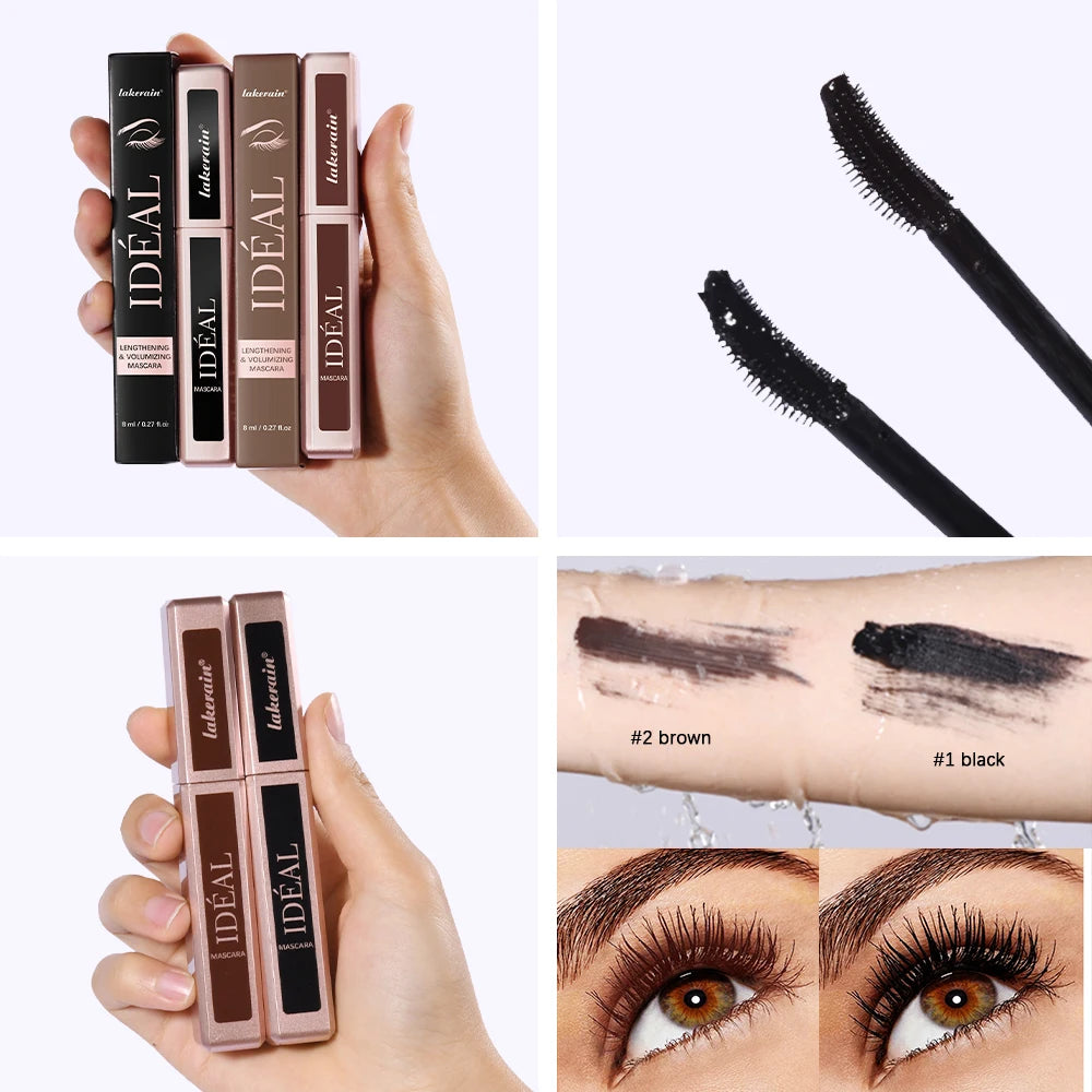 Lakerain 4D Waterproof Mascara – Volumizing & Lengthening Volumizing Mascara Oasis Select
