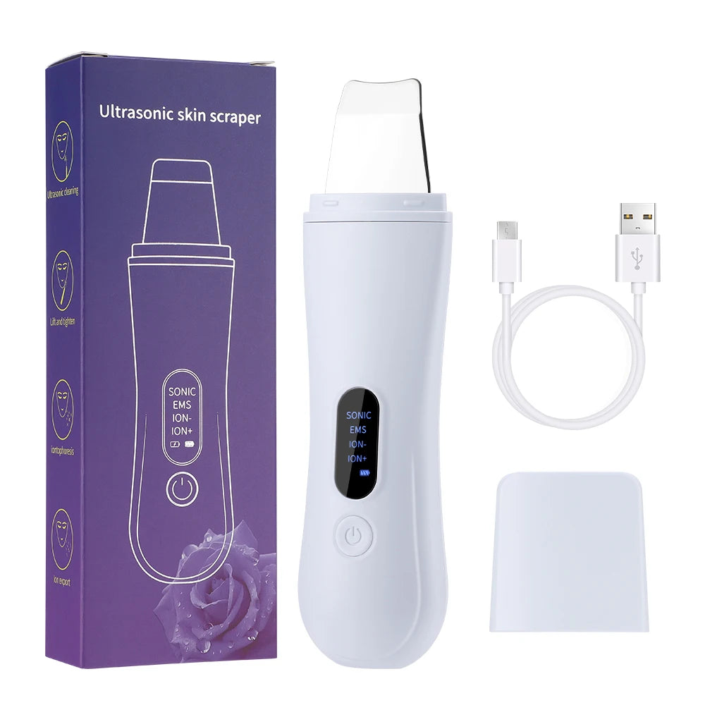 Ultrasonic Skin Scrubber – Blackhead & Deep Pore Cleanser
