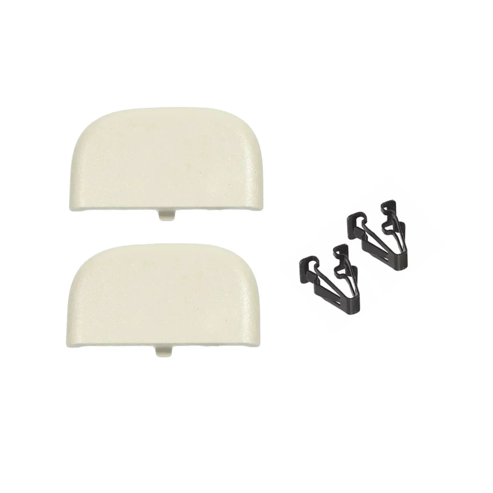 Sun Visor Cap Clip 2 Pcs DS7Z4273AA DS7Z9904132A Compatible For Ford For Fusion 2014 2016 Replacement Sun Visor Oasis Select Beige China Mainland