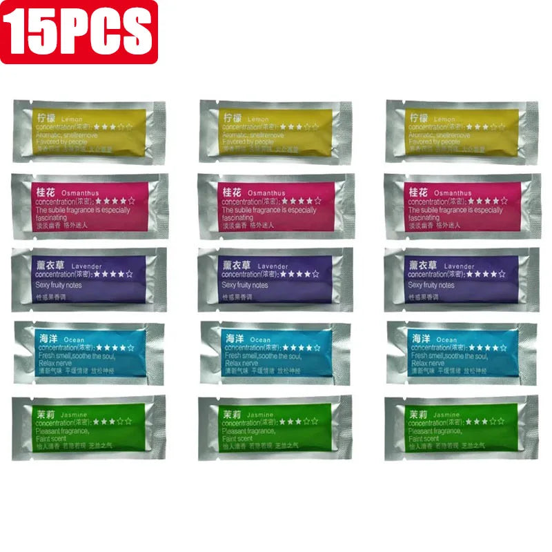 5/10/15PCS Car Air Vent Clip Freshener Perfume Aroma Sticks Car Air Fresheners Refills Car Air Freshener Supplement Oasis Select Mix-15pcs