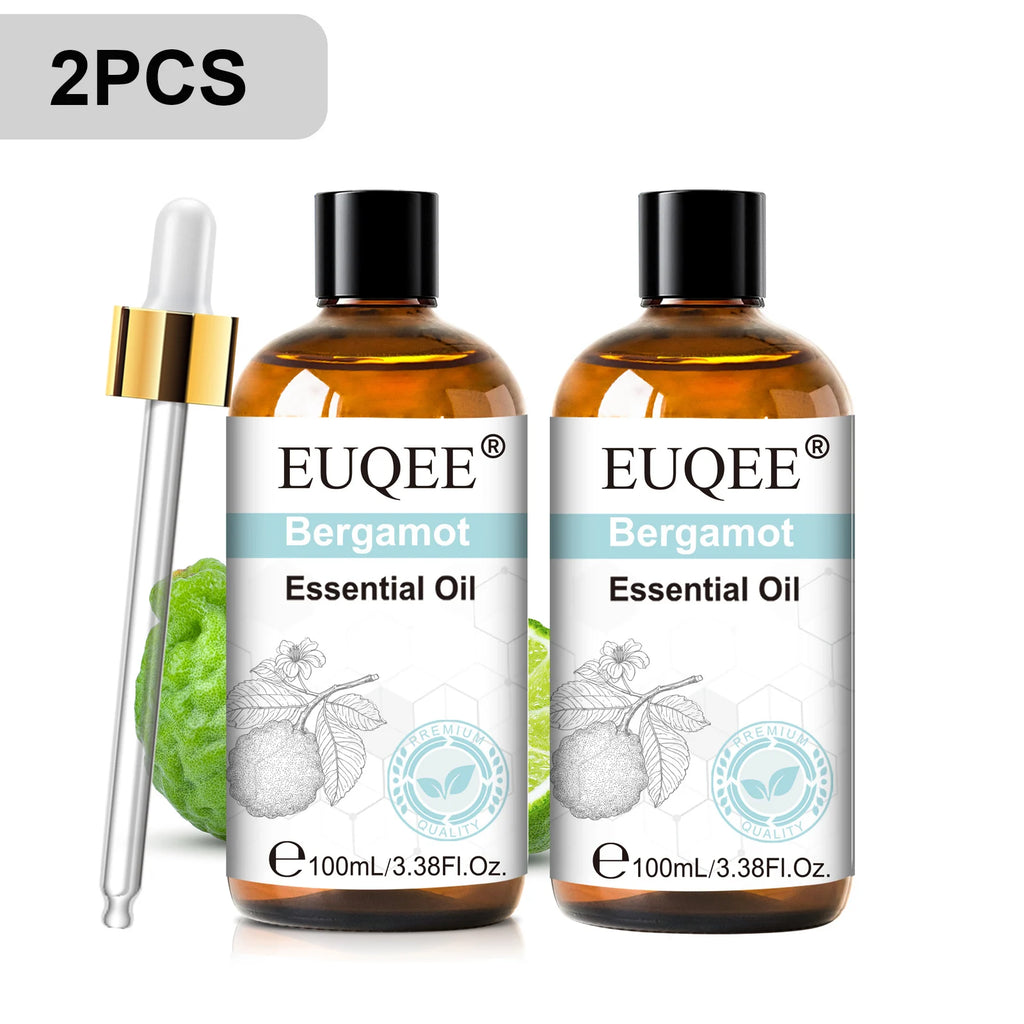 EUQEE 100ml Essential Oil for Diffuser – Lavender, Rose & More