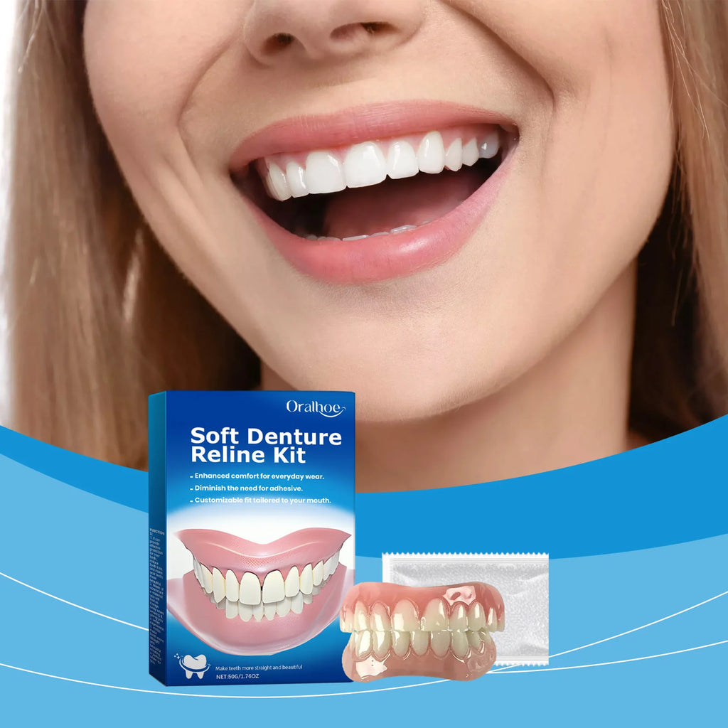 Cosmetic Tooth Veneer & Denture Set – Fills Gaps Cosmetic Tooth Kit Oasis Select