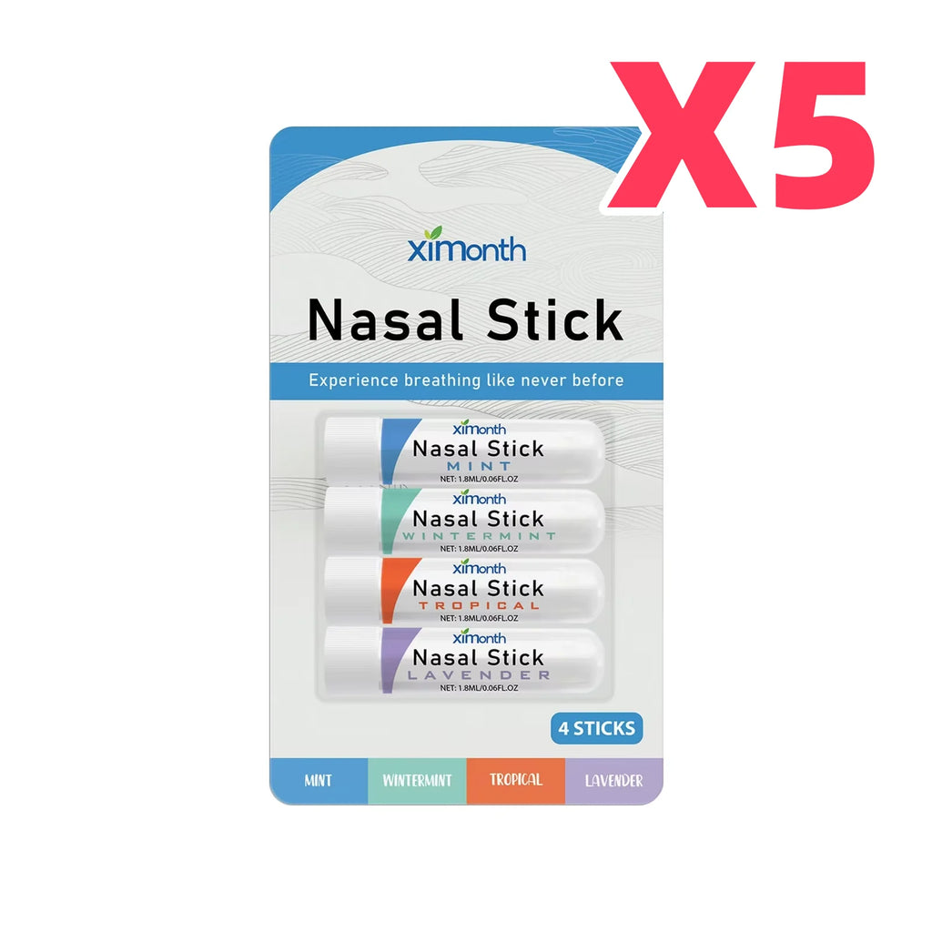 Ximonth Aromatherapy Nasal Inhaler Sticks 4-Pack – Cooling Oil Aromatherapy Inhaler Oasis Select 20sticks