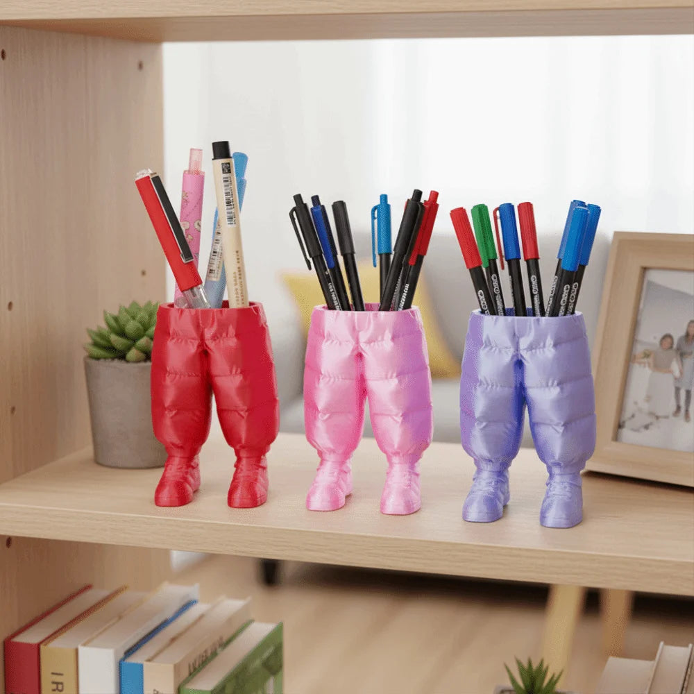 Creative 3D Pants Pen Holder Waterproof PLA 3D Printed Pencil Case Multi-functional Portable Stationery Storage Box Travel Oasis Select