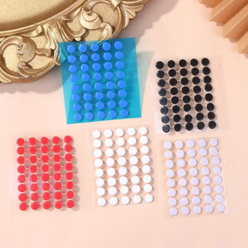 40Pcs 6.5mm Diameter 0.8mm Thickness Small Dots Universal Mouse Skates For Mouse Foot Glide Feet Sticker Oasis Select