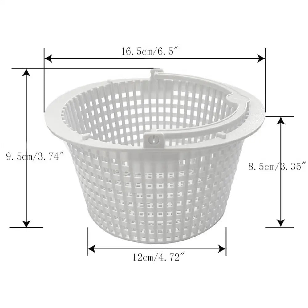 Pool Filter Basket Pond Strainer Net Skimmer Basket for Deribs and Leaves Skimming Swimming Pool Cleaning Supply Oasis Select A