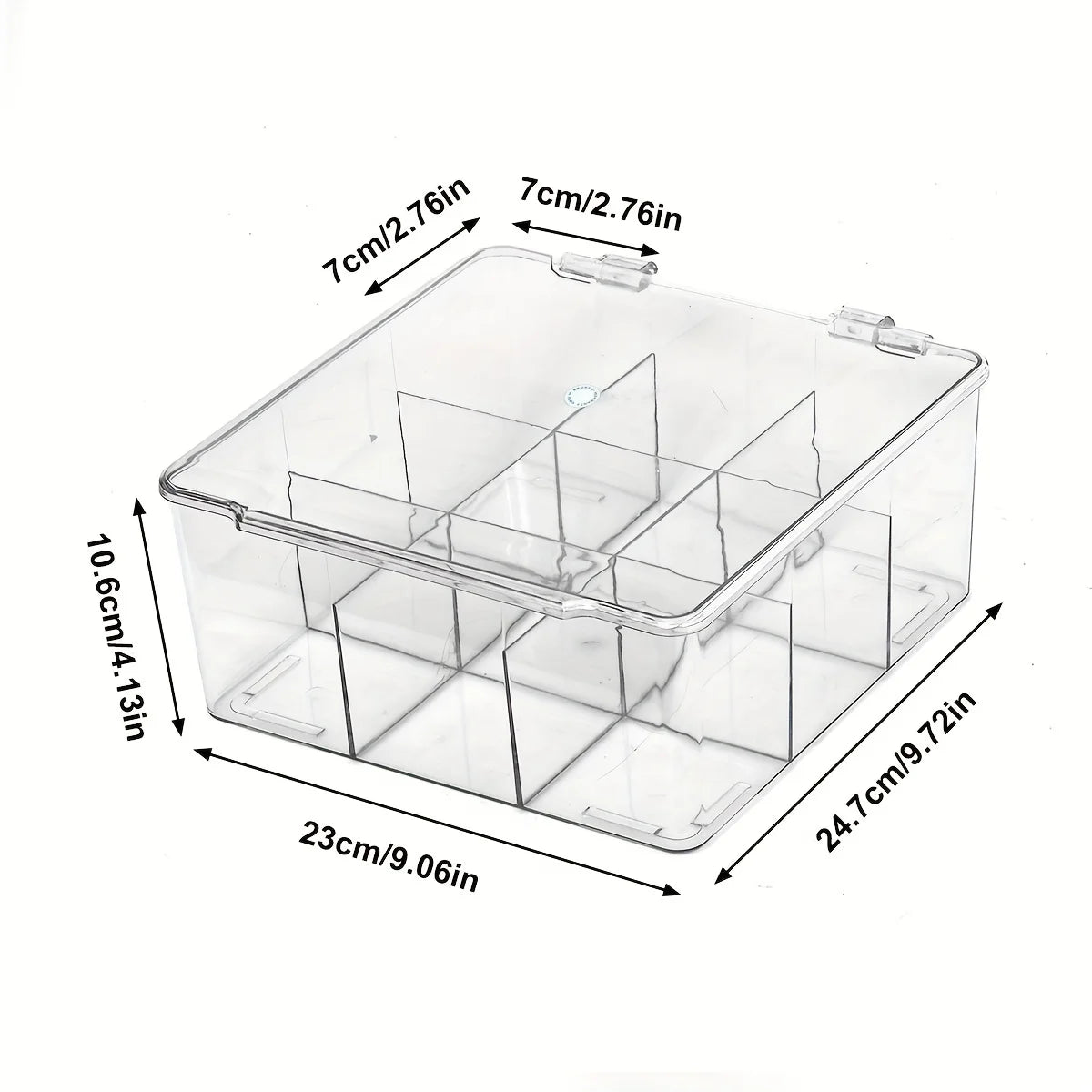 1pc Transparent/Semi Transparent Black Flip Cover Toy Car Model Storage Box, Large Capacity Suitable for Hot Wheels Display Box Oasis Select transparent