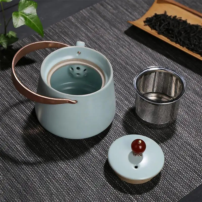 Mesh Tea Infuser Reusable Tea Strainer Teapot Stainless Steel Loose Tea Leaf Filter Drinkware Kitchen Accessories Tea Strainer Oasis Select