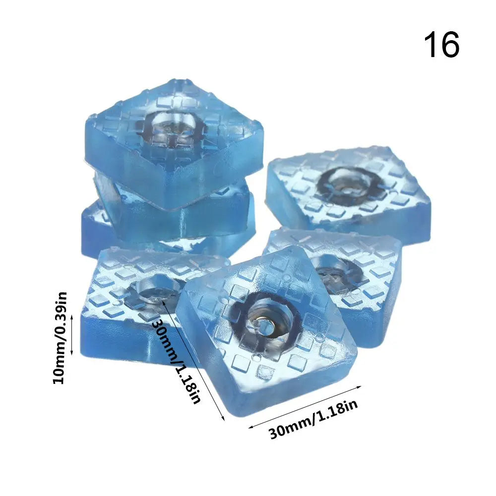 Clear Non-noise Silicone Pads Non-Slip Covers Floor Protector Rubber Furniture Leg Furniture Feet Table Chair Feet Cap Oasis Select 16