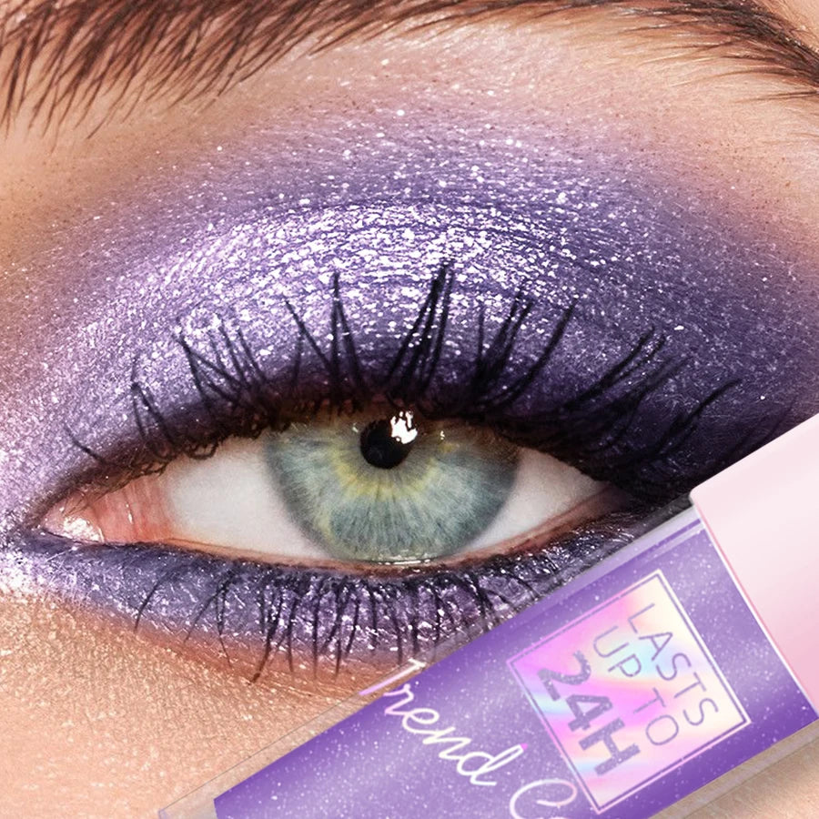 MCD Metallic Glitter Liquid Eyeshadow – Waterproof, 8 Shades