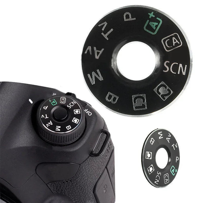 For-Canon EOS 6D Camera Function Dial Mode Plate Interface Cap Button Repair Kit Camera Accessories Oasis Select