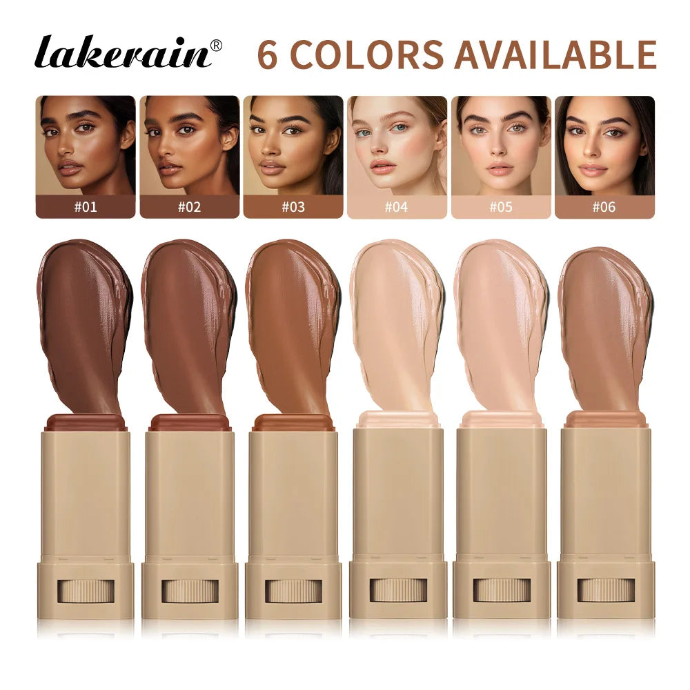 Eraser Foundation Skin Tint Stick Solid Tinted Moisturizing Serum Foundation Waterproof Nourishing Face Contour Stick Makeup Oasis Select