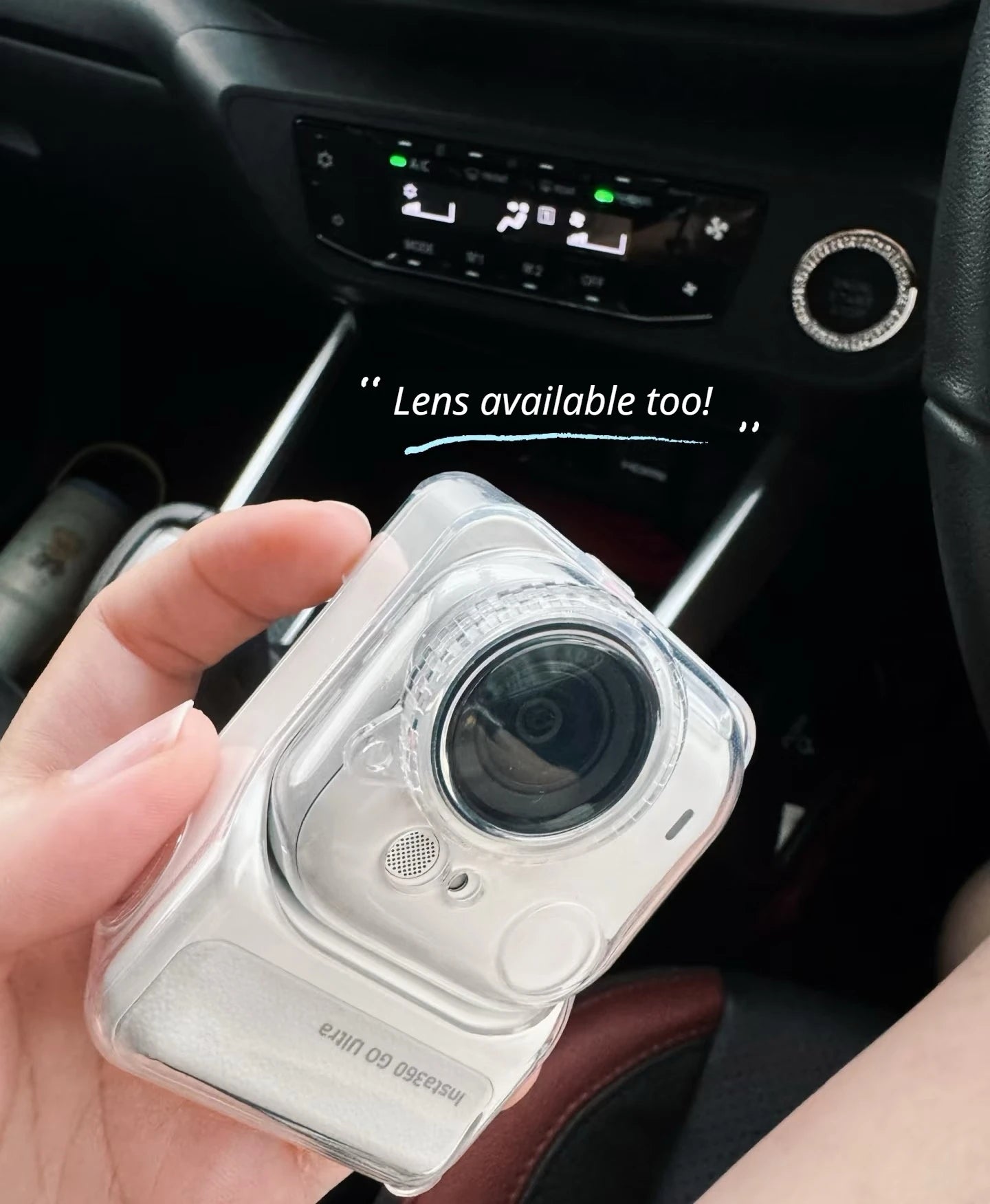 Insta360 Go Ultra TPU Case + Lens Cap & Anti-Lost Rope
