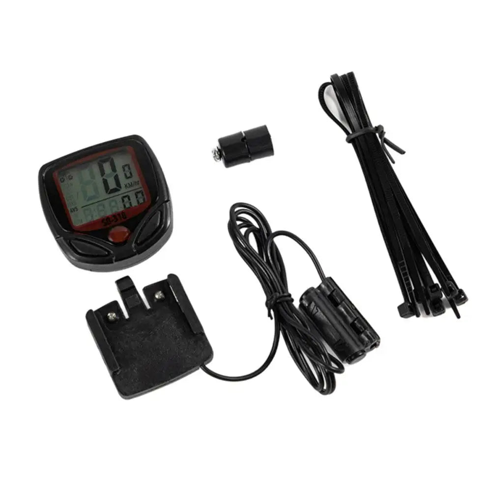 Waterproof Bicycle Computer LCD Speedometer & Odometer