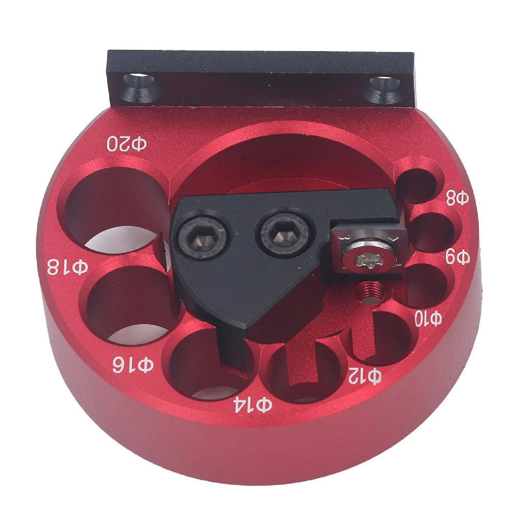 Dowel Cutter Easy To Operate Aluminum Alloy Body Dowel Maker 8 To 20mm High Accuracy Cemented Carbide Blade for Woodworking Oasis Select