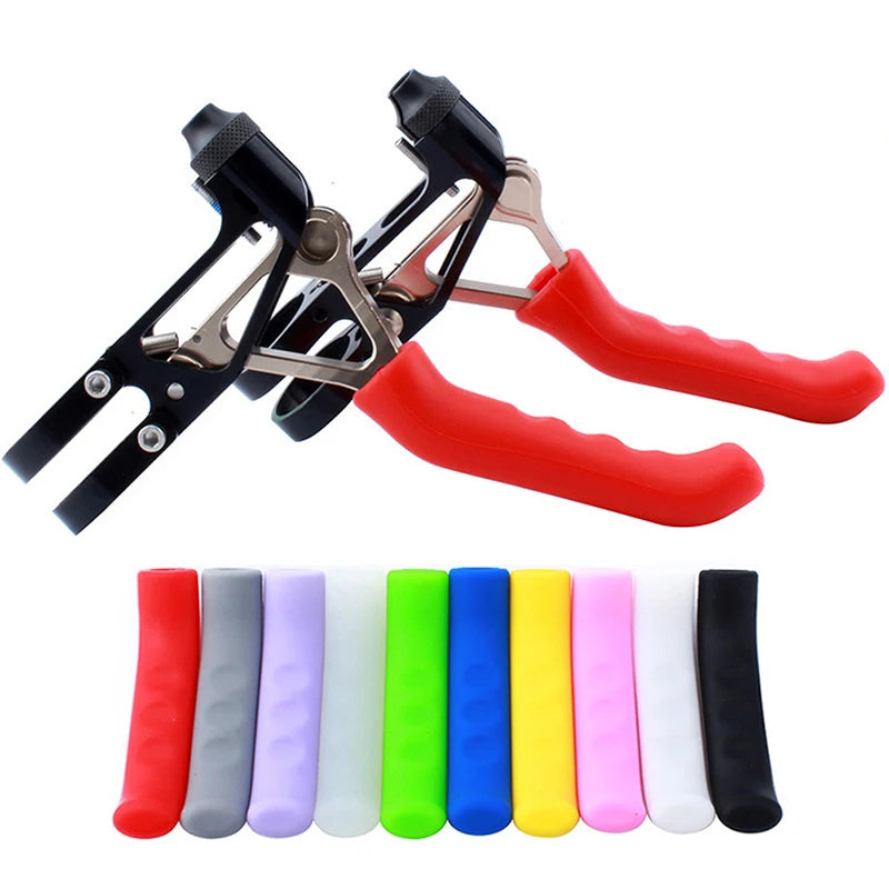 Bicycle Brake Handle Cover TPR MTB Grips Bicycle Handlebar Protect Cover Anti-slip Bicycle Protective Gear Bike Accessories Oasis Select