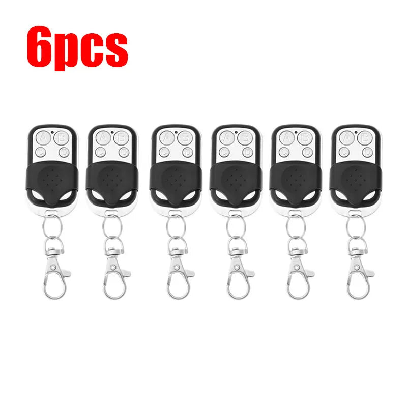 1/2/3/4/5/6PCS Smart Copy Duplicator 433mhz Remote Control 4 Button Electric Garage Door Gate Remote Cloning 433 MHz Transmitter Oasis Select 6pcs