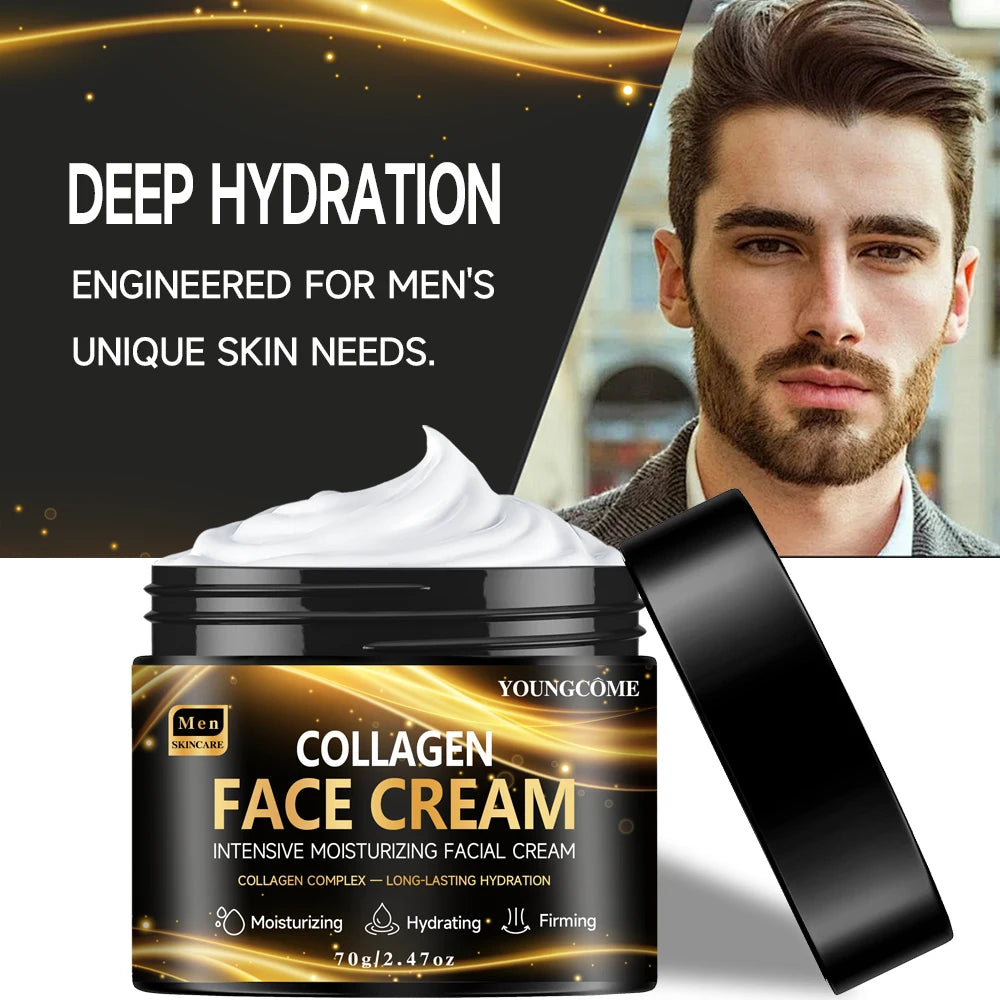 Men's Retinol collagen firming and moisturizing cream Moisturizing Cream Anti-Wrinkle Aging Firming Facial Face Men Skin Care Oasis Select