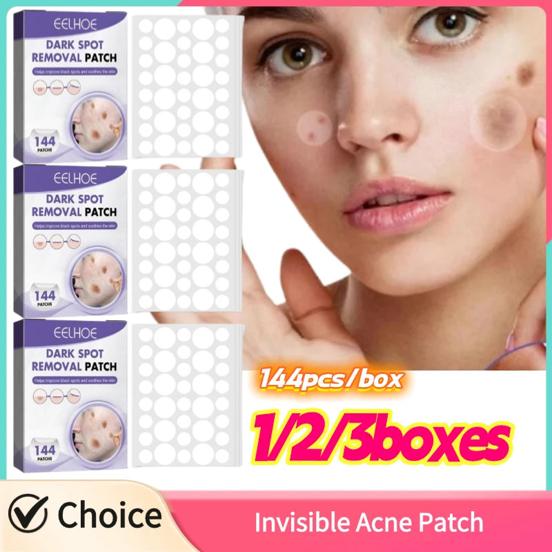 Eelhoe Invisible Acne Spot Patches – 144pc Pimple Cover