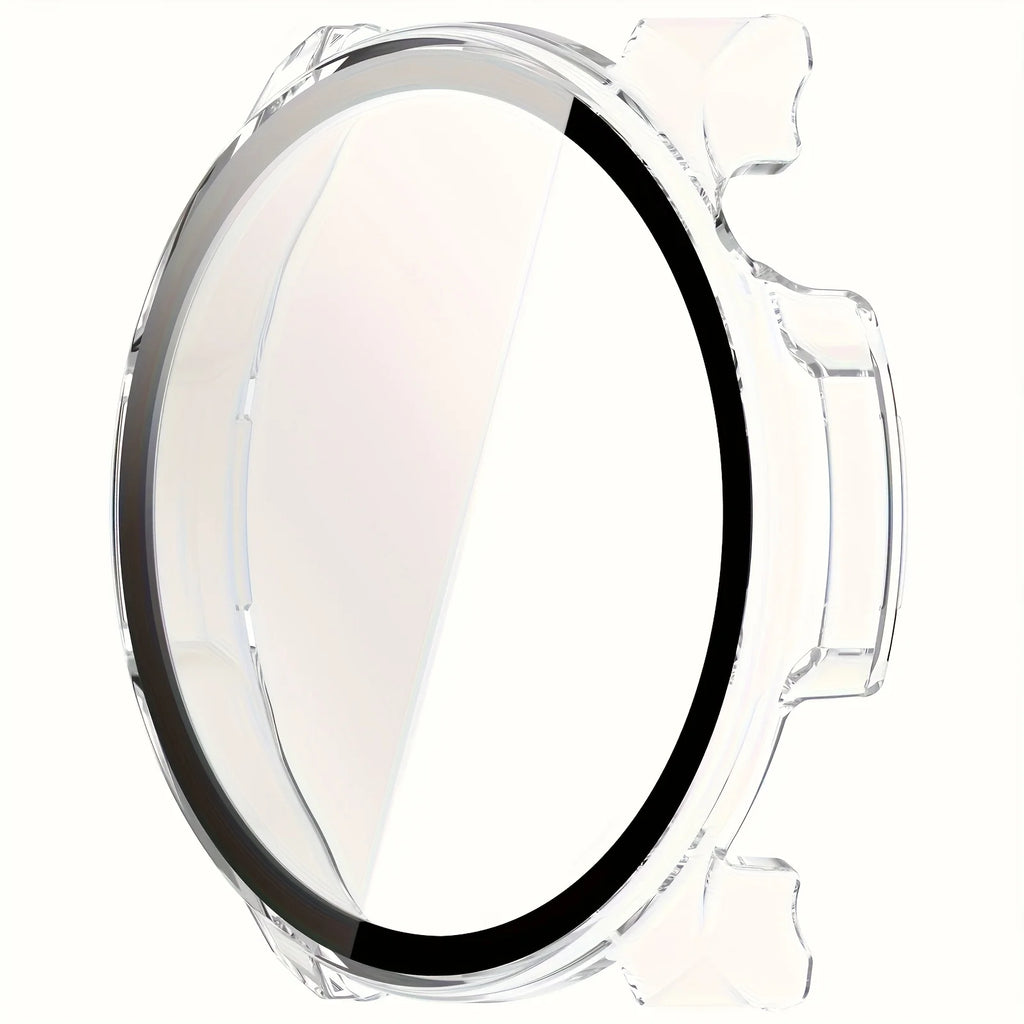 PC & Tempered Glass Case for Amazfit Balance 2 Smartwatch Smartwatch Case Oasis Select Transaprent For Amazfit Balance2