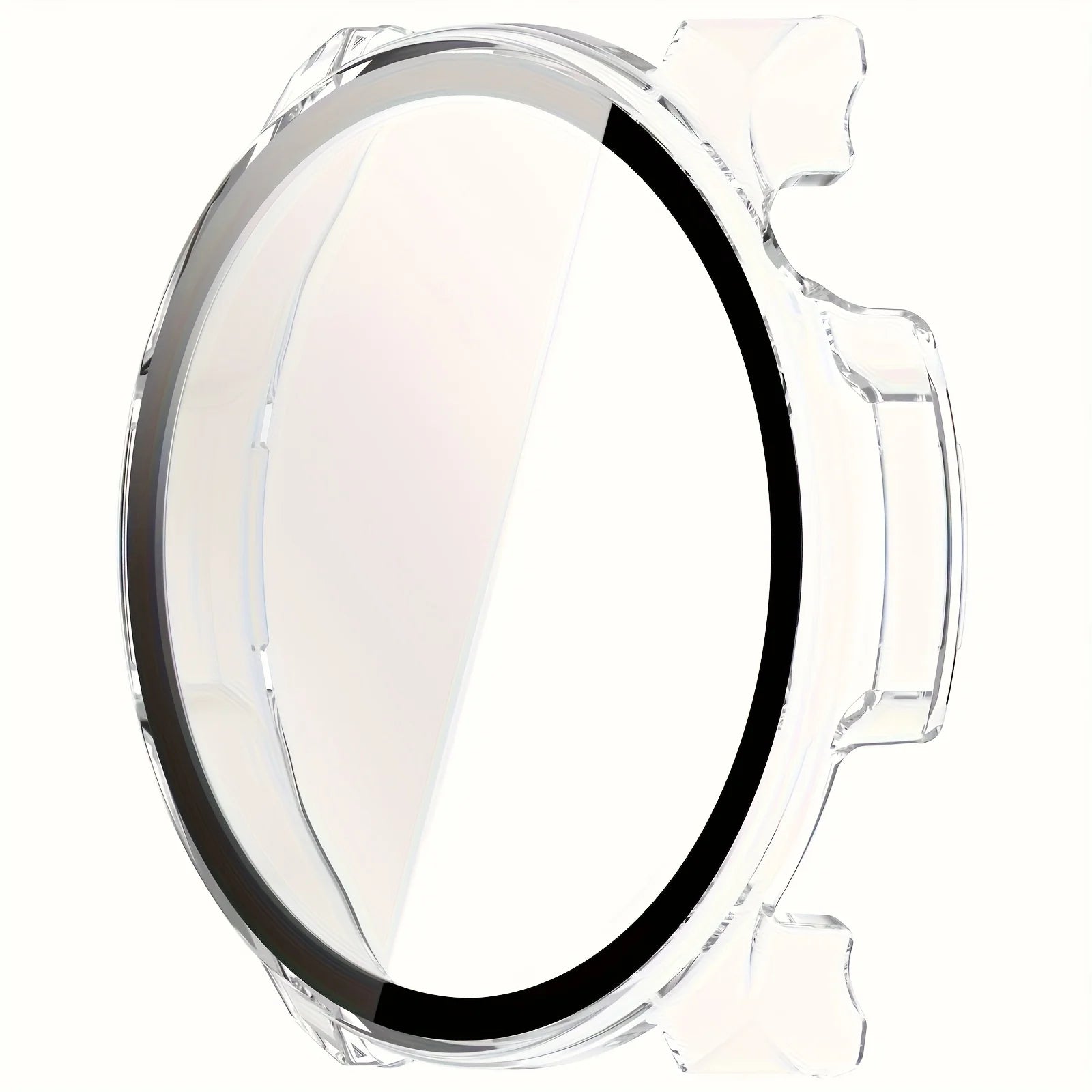 PC & Tempered Glass Case for Amazfit Balance 2 Smartwatch Smartwatch Case Oasis Select Transaprent For Amazfit Balance2