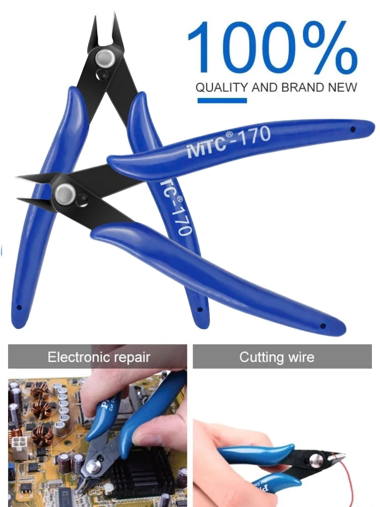 SLADE 170 Diagonal Wire Cutter Pliers – DIY & 3D Printer Diagonal Cutting Pliers Oasis Select