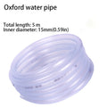 Clear Food-Grade Silicone Tubing 15mm – 5M Aquarium Hose