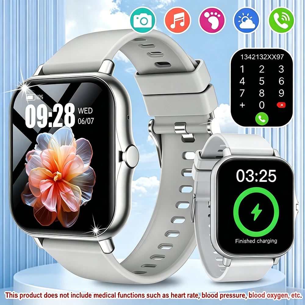 ERUN 1.83" Smart Watch with Bluetooth Calling | Men & Women